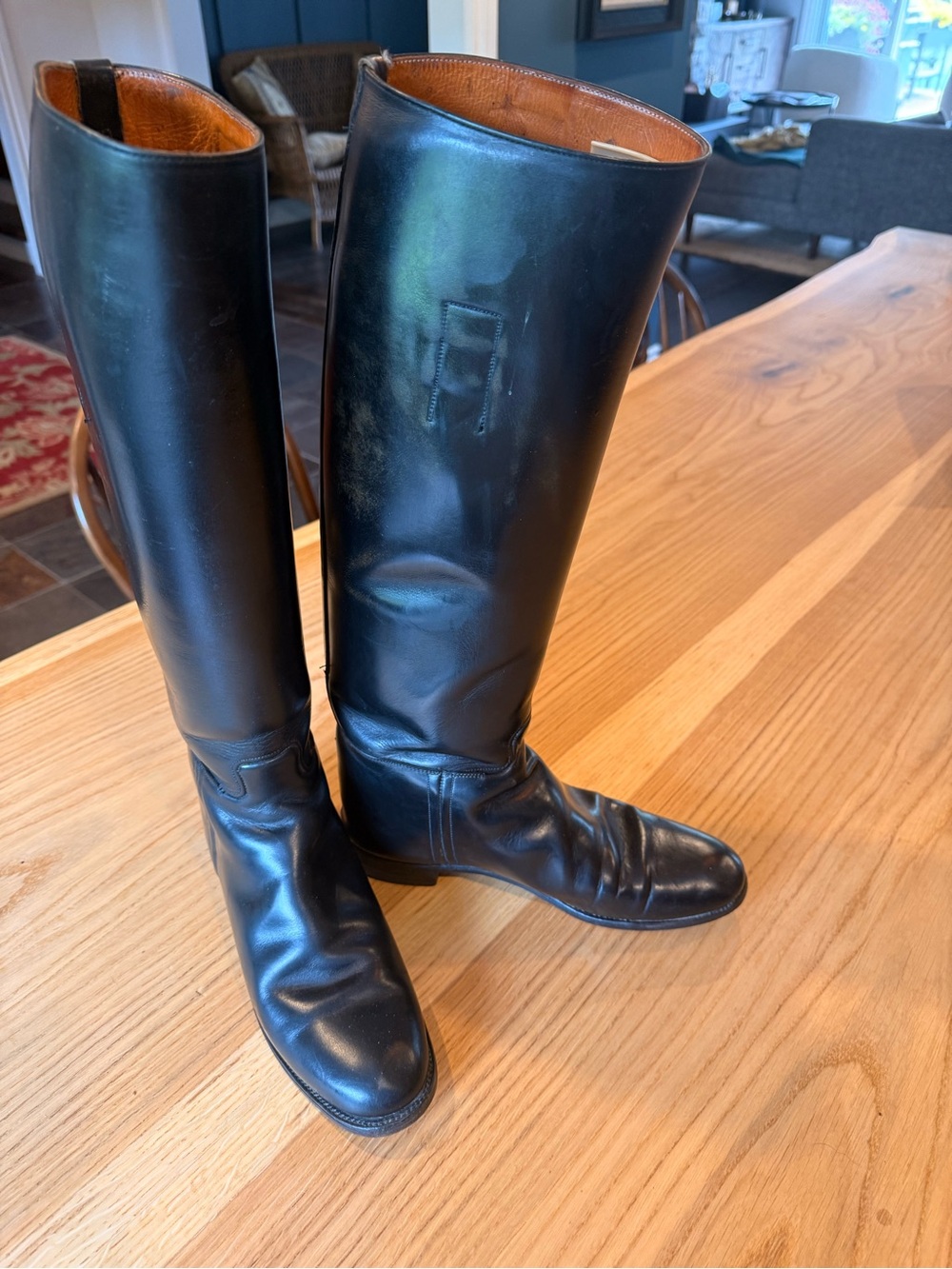 Vintage Malbrough English Riding Boots Womens 8.5